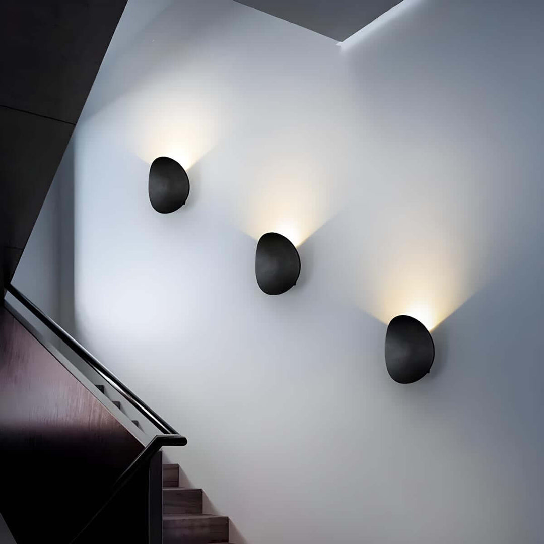 Elegant LED Væglampe i Aluminium - Moderne Design