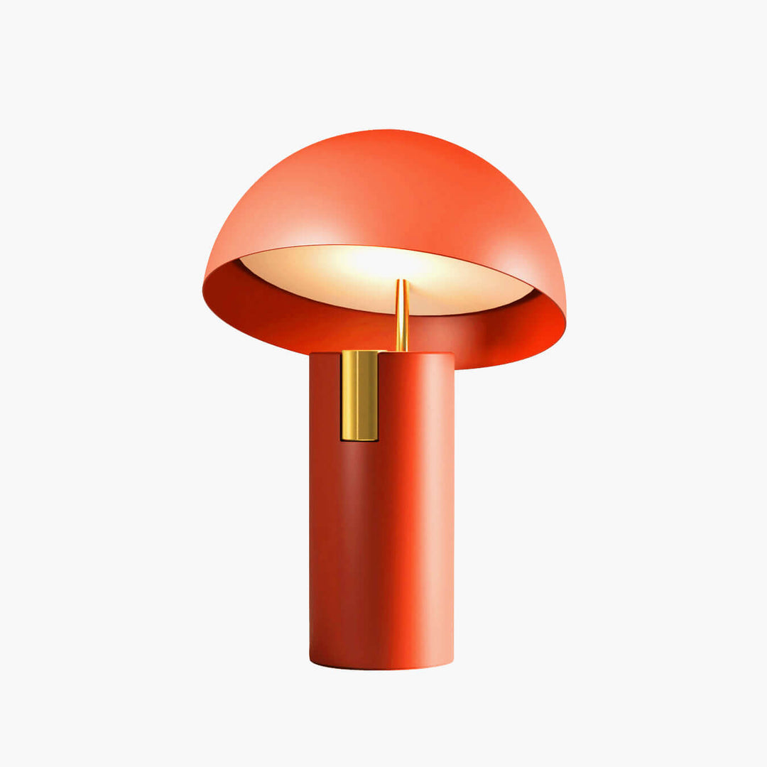 Designer Bordlampe i Metal og Glas - 30cm