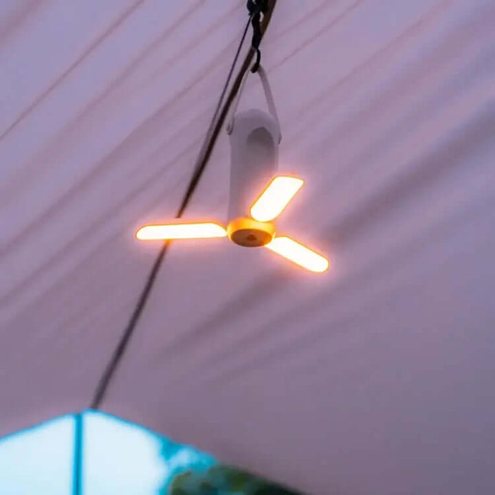 Bærbar LED Campinglanterne m. Dæmpning