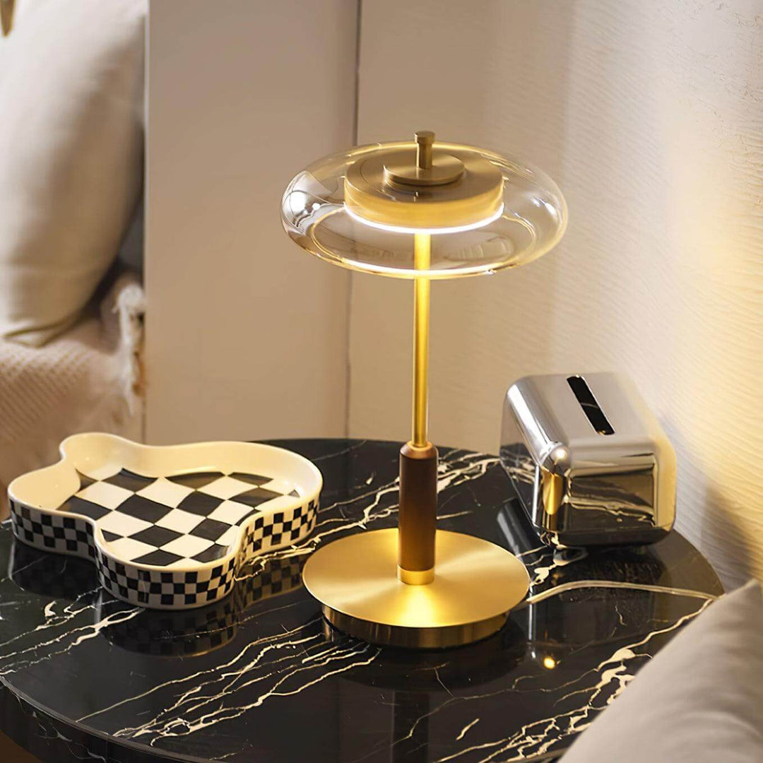 Elegant Bordlampe med LED | 22cm x 44,5cm