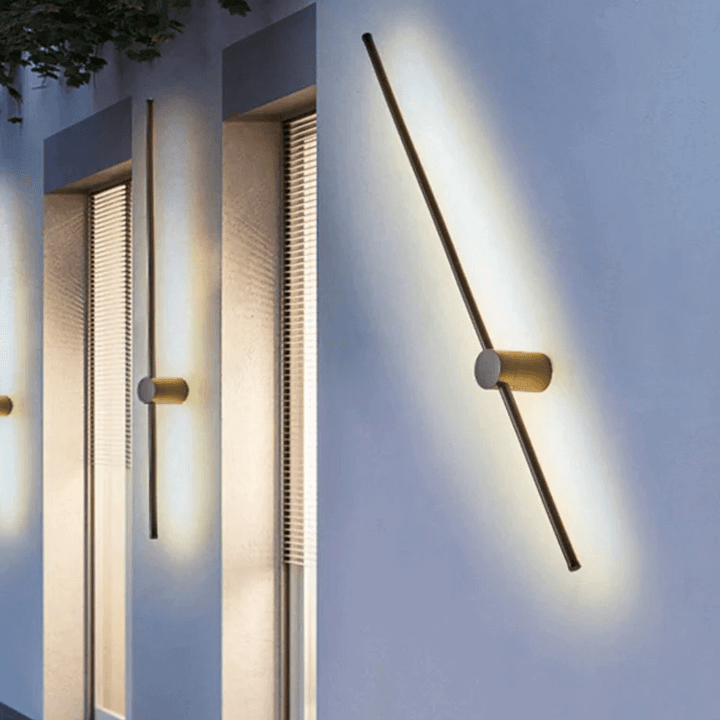 Slank LED Udendørslampe | 60/100cm | Vandtæt IP65