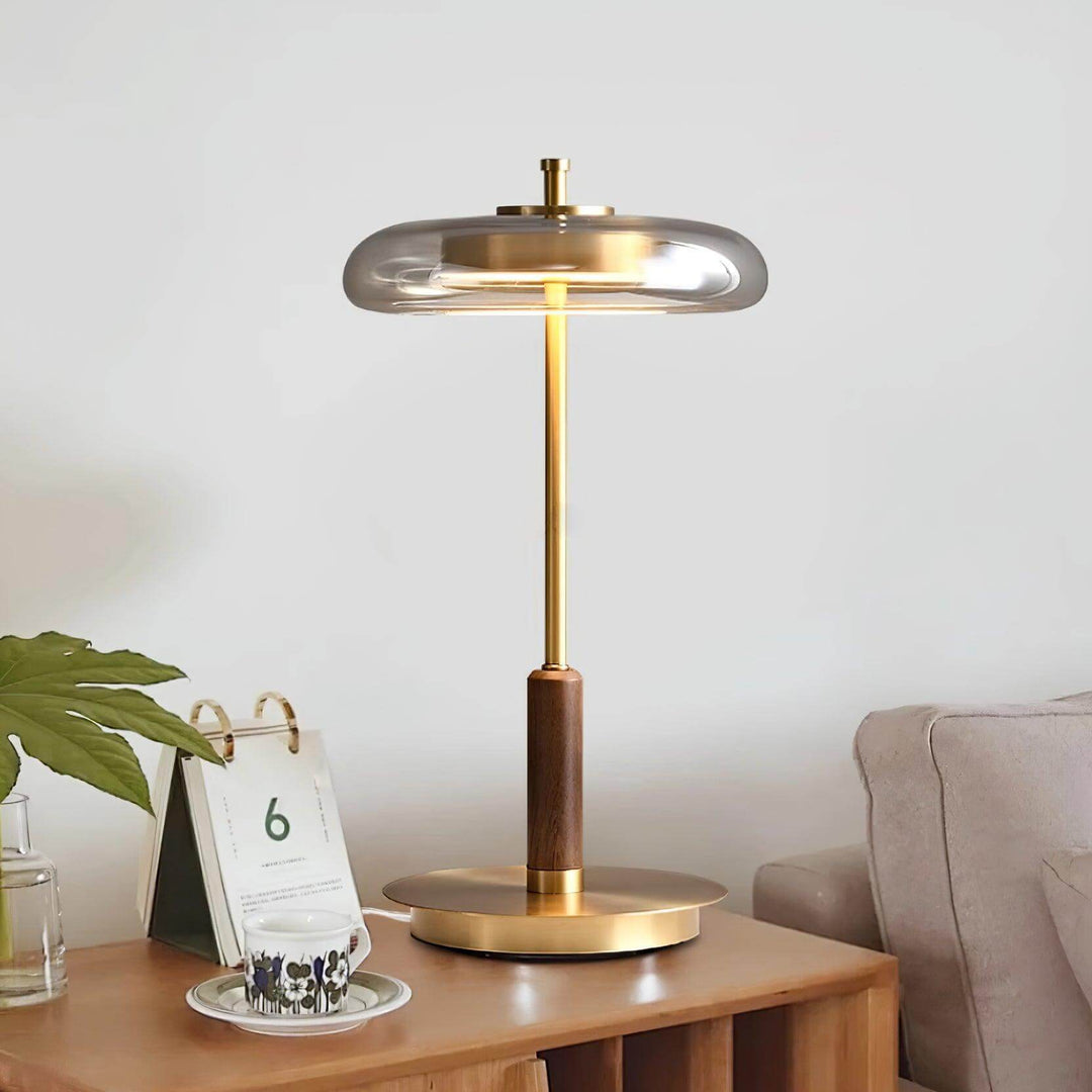 Elegant Bordlampe med LED | 22cm x 44,5cm