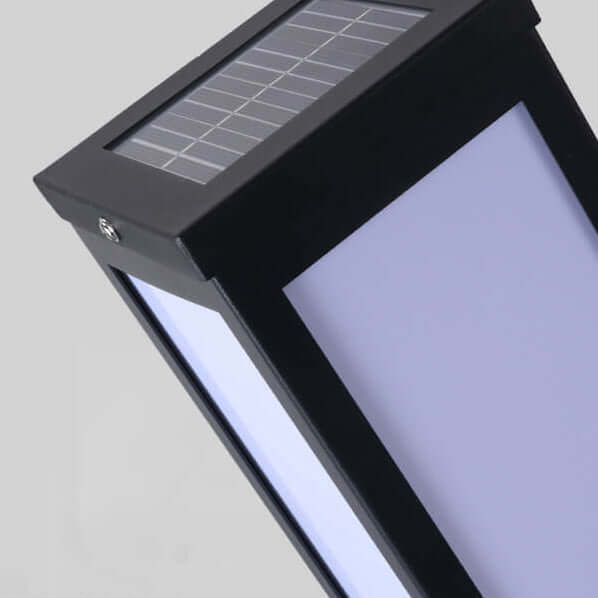Moderne Udendørs LED Solcellelanterne