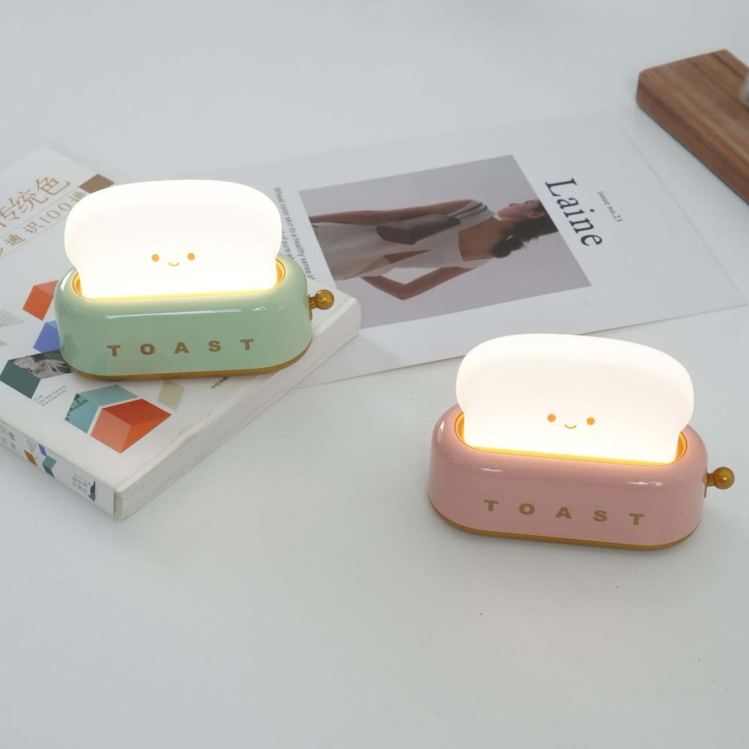 Genopladelig Brødrister Natlampe - Hyggelig Dekoration