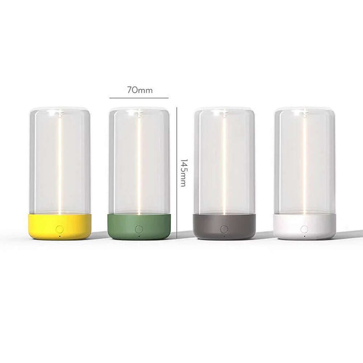 Magnetisk Mini LED Bordlampe -  Trådløs & USB