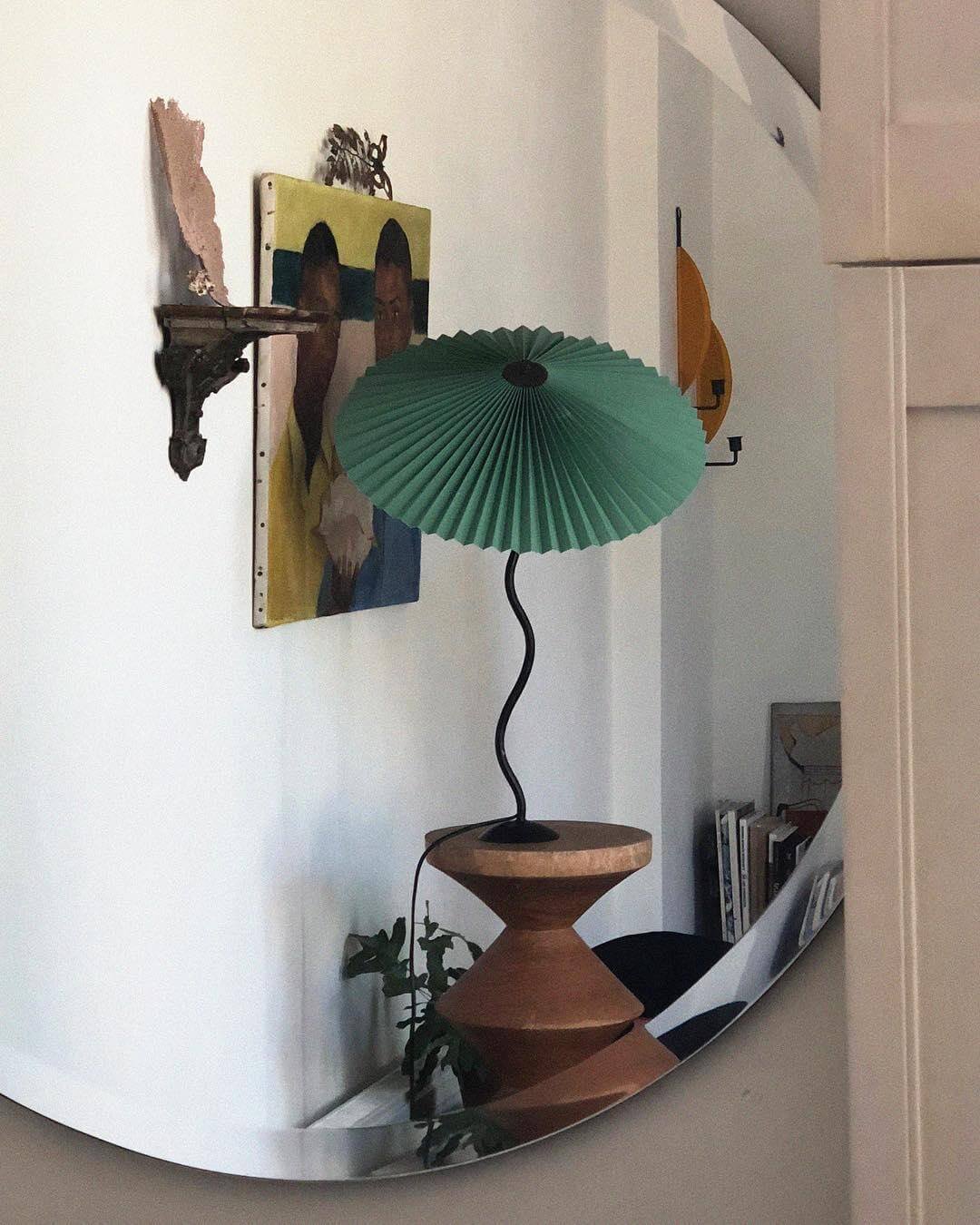 Designer Bordlampe i Metal - 43cm