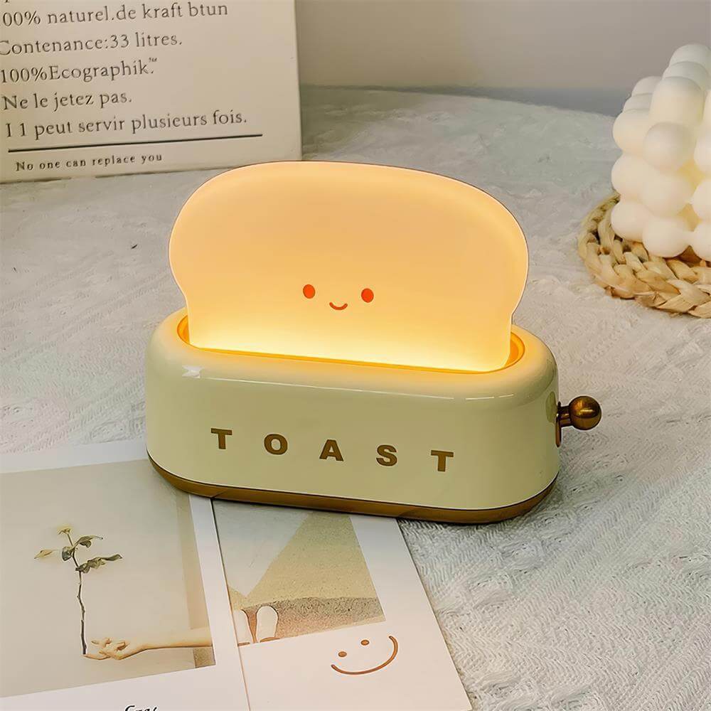Genopladelig Brødrister Natlampe - Hyggelig Dekoration