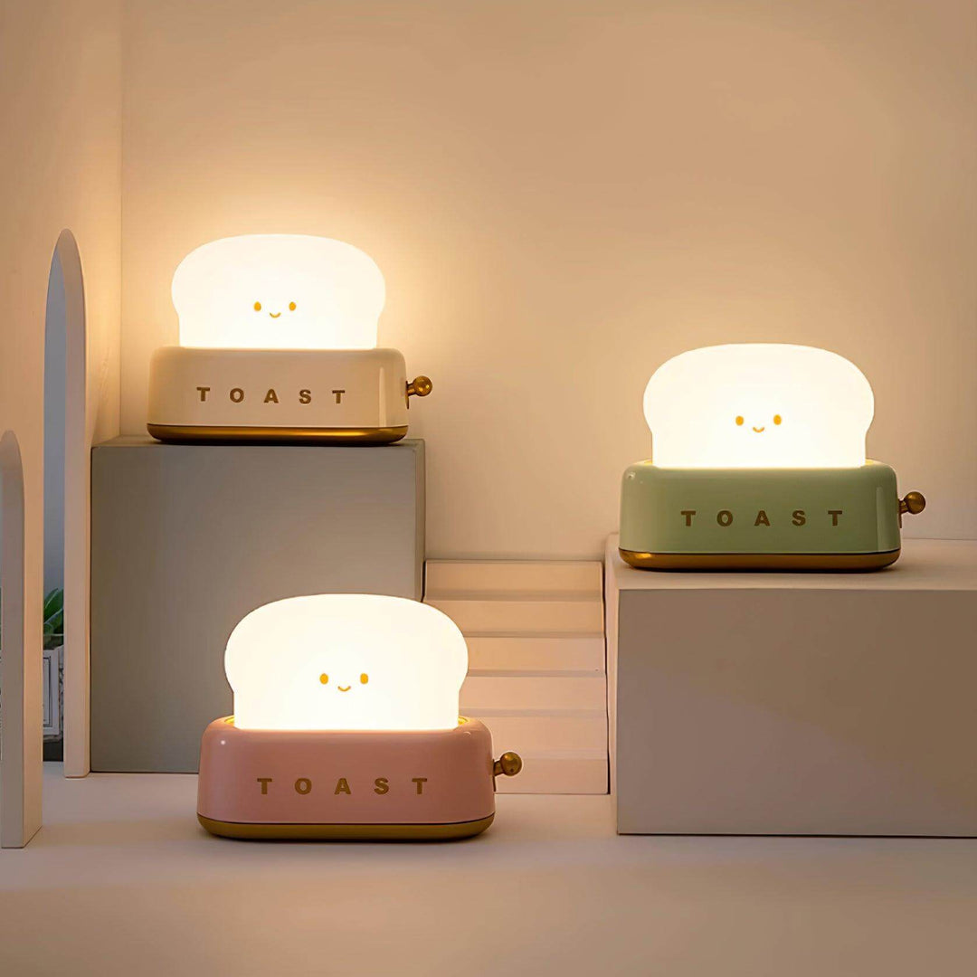 Genopladelig Brødrister Natlampe - Hyggelig Dekoration