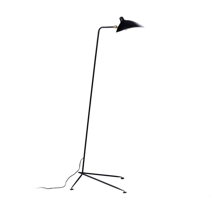 Justerbar 3-armet gulvlampe i metal