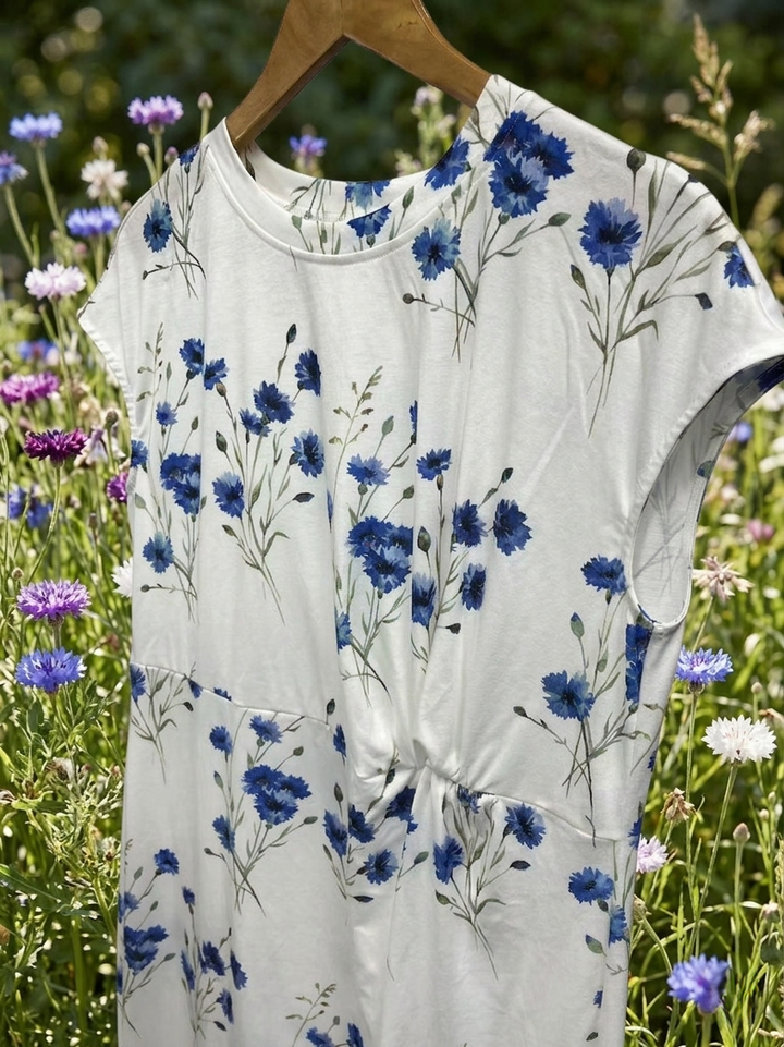 Stilla Kjole | Blomstret Sommerkjole til Kvinder