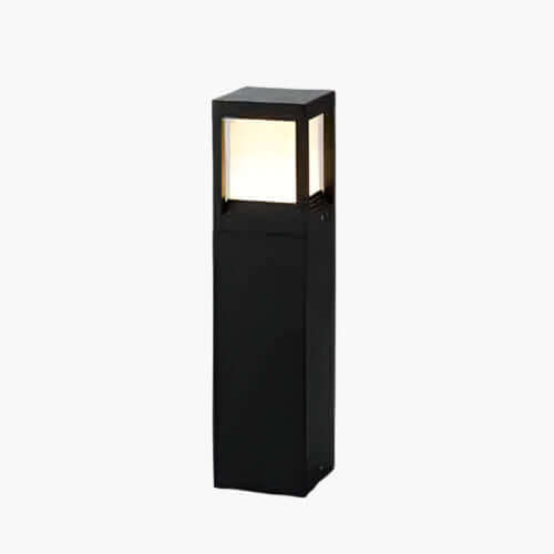 60 cm Solcellelampe Udendørs - Terningformet Havebelysning
