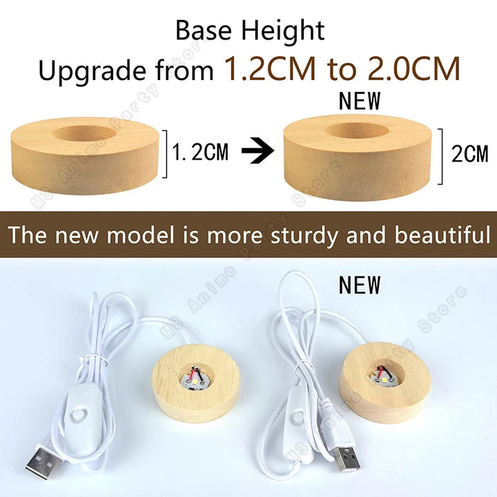 Fængslende 3D krystalkugle natlampe med indbygget galakse, en moderne LED bordlampe som stemningslys.