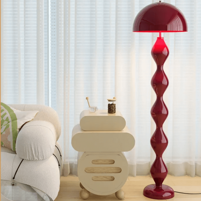 Elegant LED Gulvlampe i Skandinavisk Design