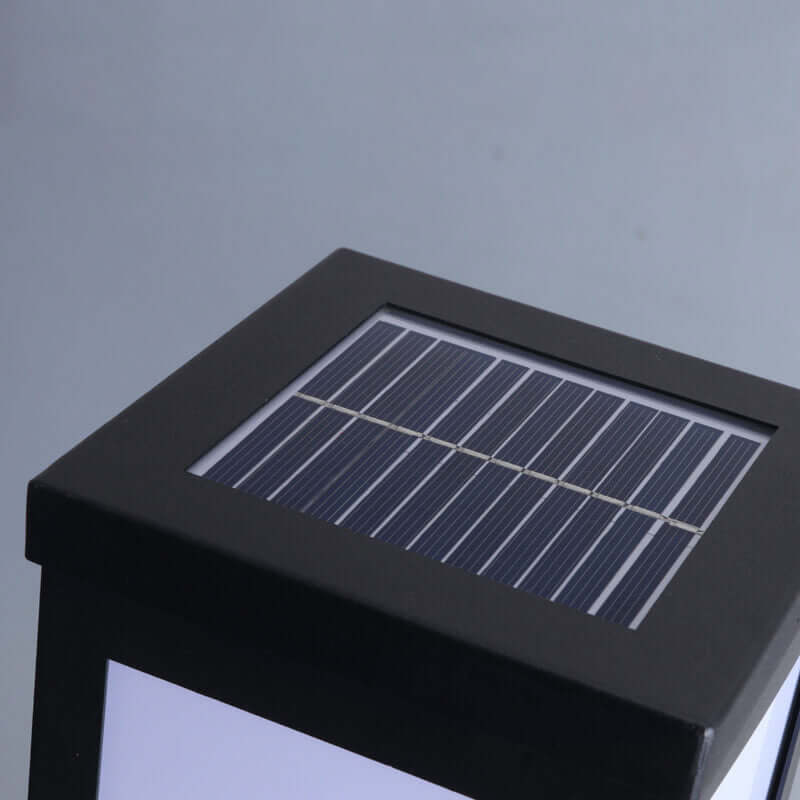 Moderne Udendørs LED Solcellelanterne