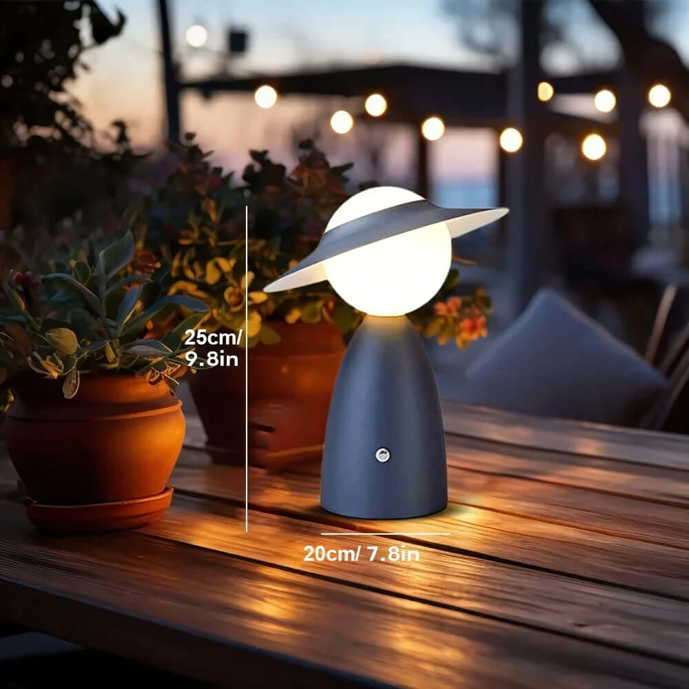 LED Bordlampe med Trådløs Opladning