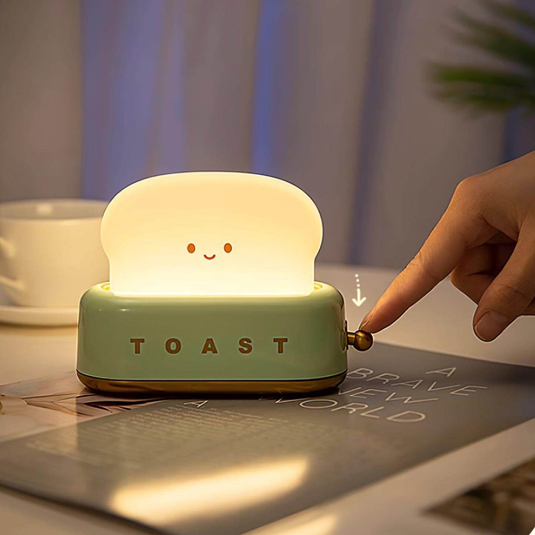 Genopladelig Brødrister Natlampe - Hyggelig Dekoration