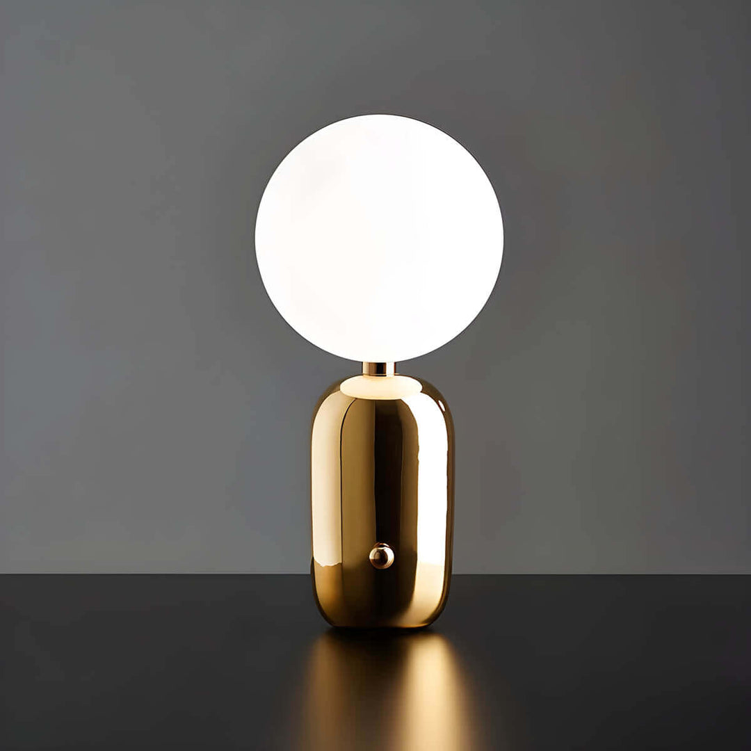 Elegant Bordlampe i Metal - RAISO -  Justerbar Højde