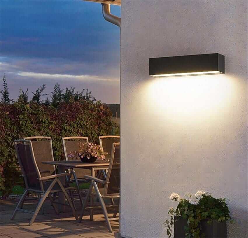 Væglampe LED Udendørs Bar Vandtæt IP65