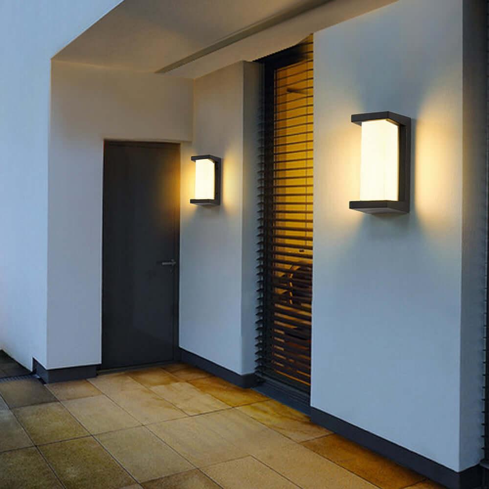 LED Væglampe med Bevægelsessensor