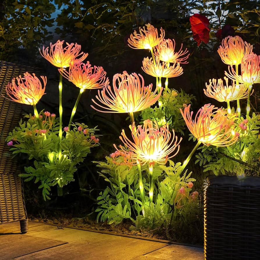 Magisk Fe-Blomst Lampe 75cm - LED