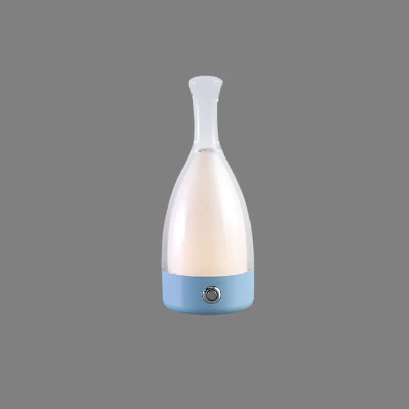 Genopladelig LED Vinflaske Natlampe