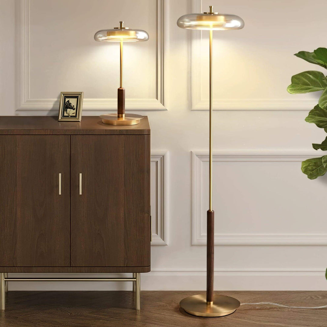 Elegant Bordlampe med LED | 22cm x 44,5cm