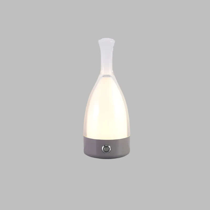 Genopladelig LED Vinflaske Natlampe