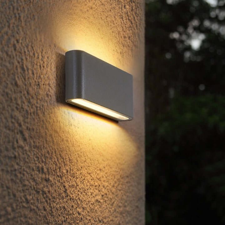 LED Vandtæt Udendørs Væglampe Op/Ned