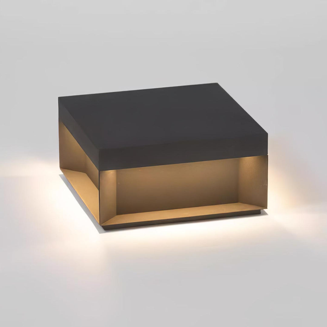 Udendørs LED Stolpelampe med Solenergi