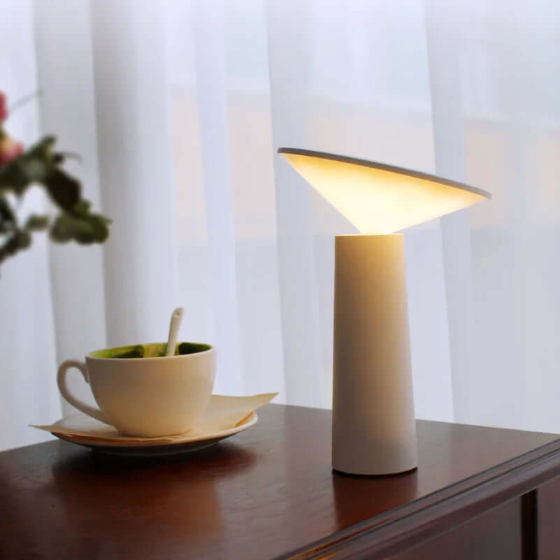 Trådløs LED Bordlampe med Fjernbetjening