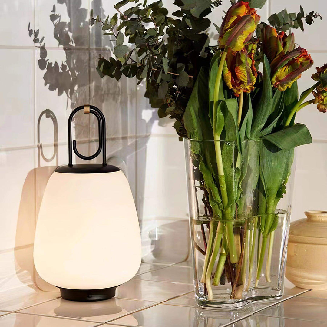 Genopladelig LED Bordlampe | Bærbar Lanterne