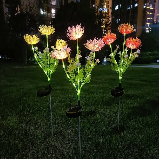 Magisk Fe-Blomst Lampe 75cm - LED