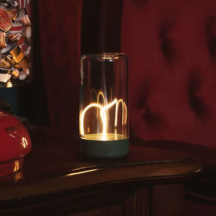 Magnetisk Mini LED Bordlampe -  Trådløs & USB