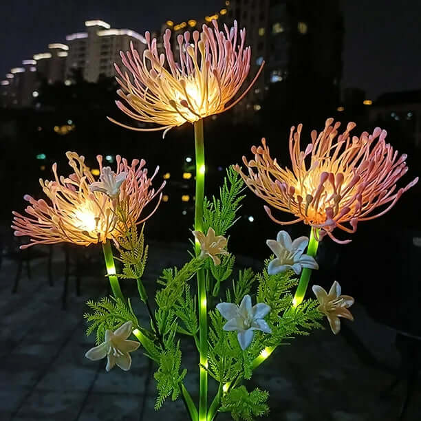 Magisk Fe-Blomst Lampe 75cm - LED