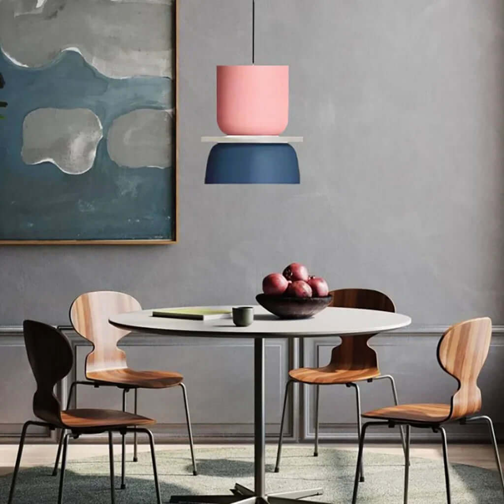 Farverig Nordisk Pendel - Akryl Design