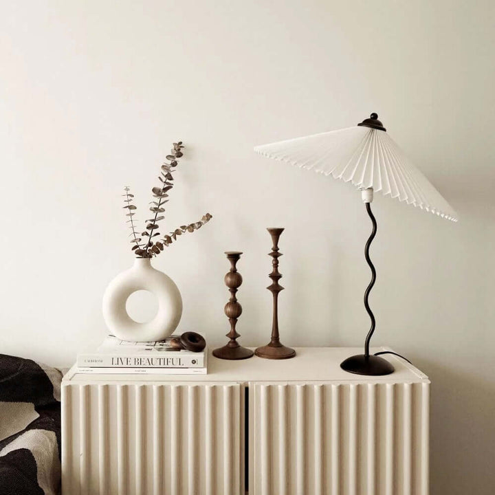 Designer Bordlampe i Metal - 43cm