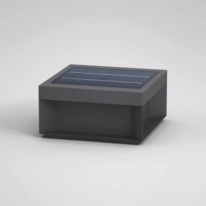 Udendørs LED Stolpelampe med Solenergi