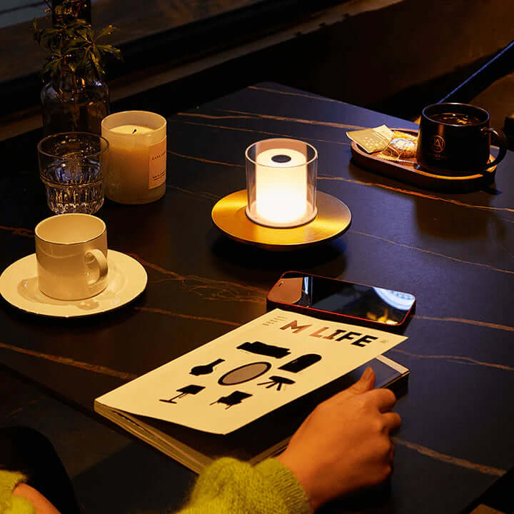 Flammeløs LED Induktionslampe - 16cm
