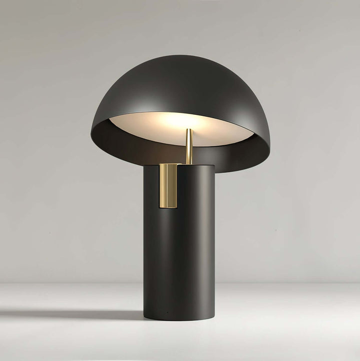 Designer Bordlampe i Metal og Glas - 30cm