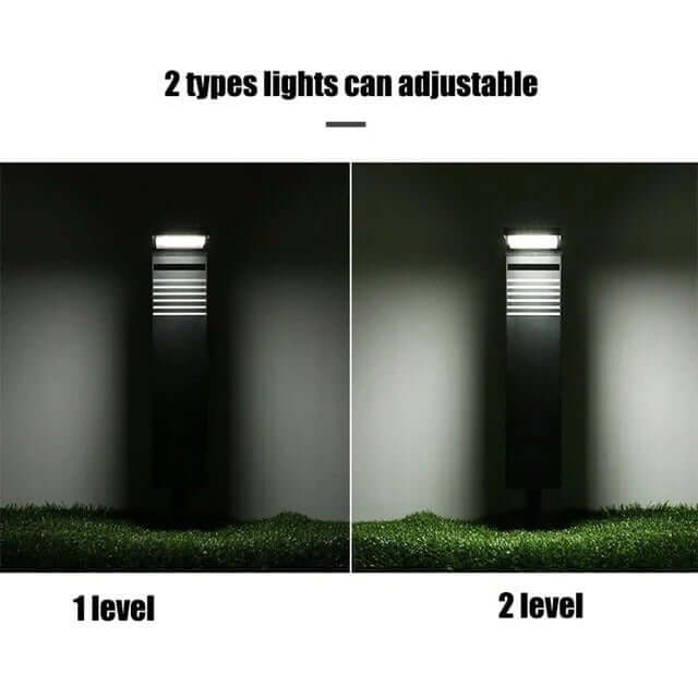 Solcelle-havelampe med LED | 4W | H41cm