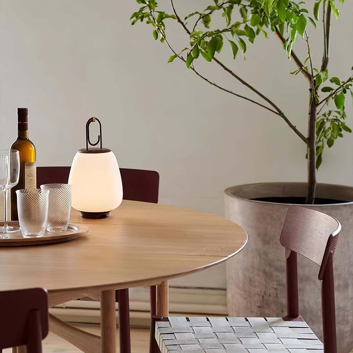 Genopladelig LED Bordlampe | Bærbar Lanterne