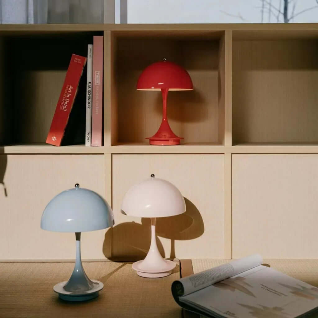 Genopladelig LED Bordlampe, Dæmpbar