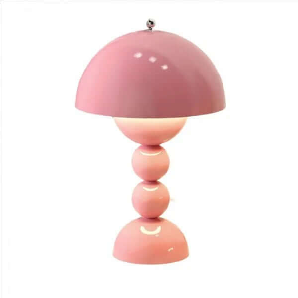 Bærbar LED Bordlampe med Blomsterdesign
