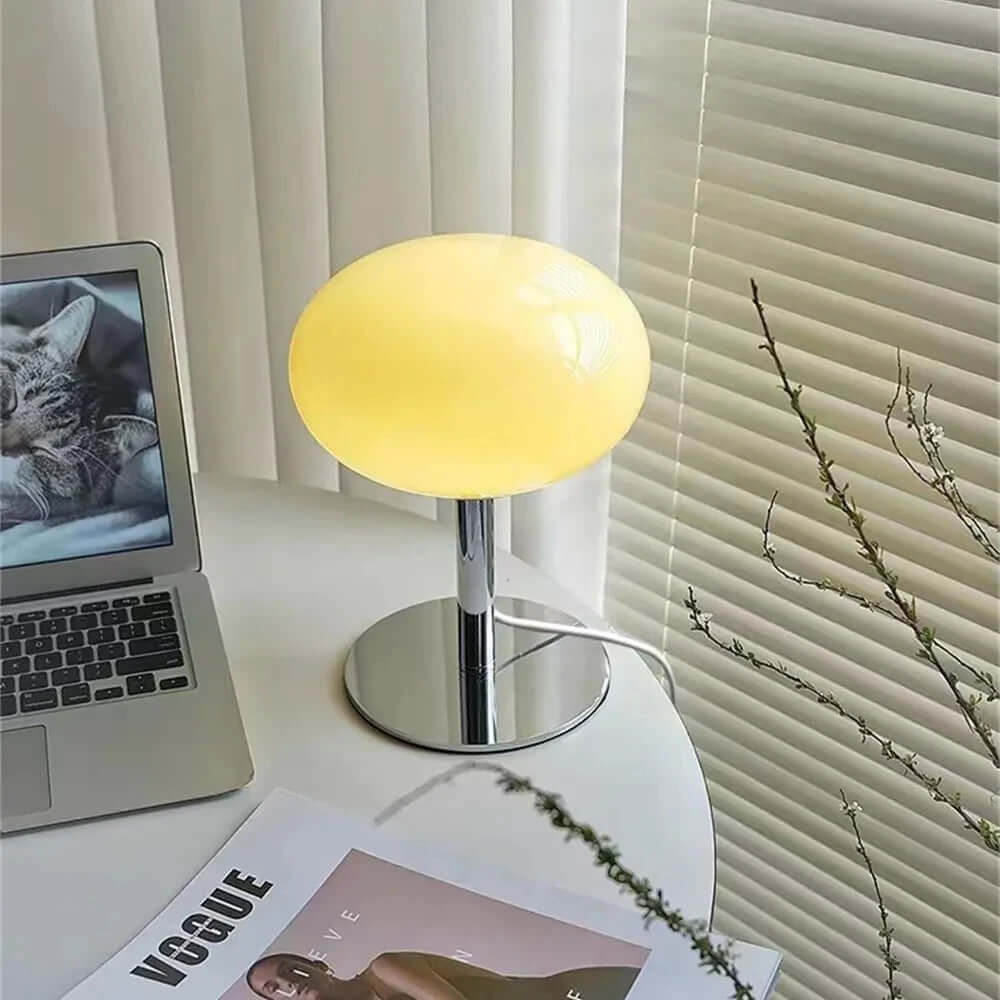 Ledningsfri Bauhaus Bordlampe, Dæmpbar