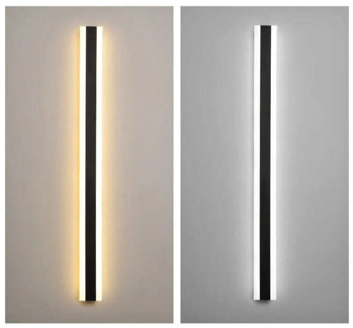 LED Væglampe i Stribet Design | Moderne Indendørs Belysning