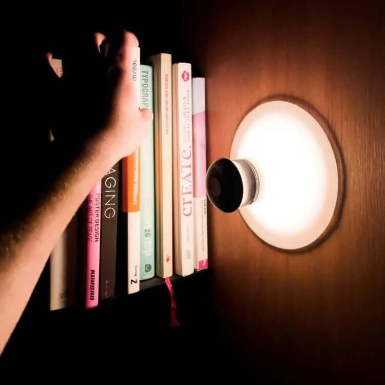 Genopladelig LED Sugekop Lampe