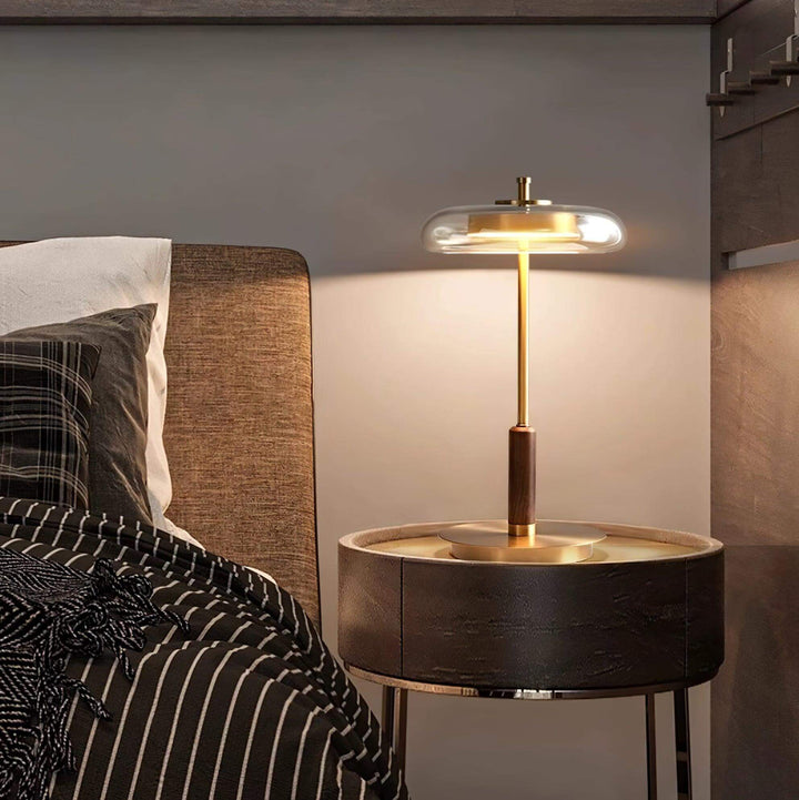 Elegant Bordlampe med LED | 22cm x 44,5cm