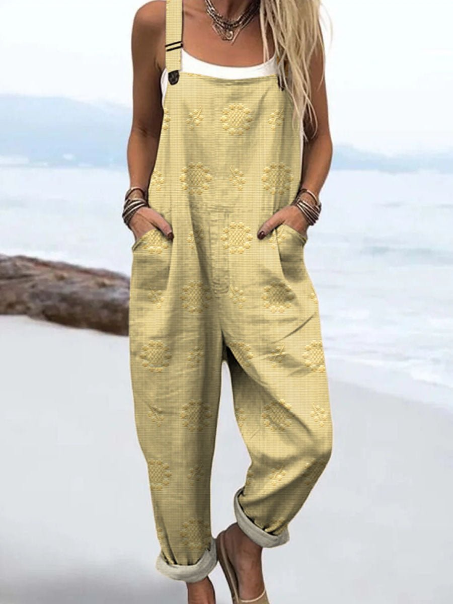 Stilfuld og komfortabel dame jumpsuit, velegnet til både hverdag og festlige lejligheder.