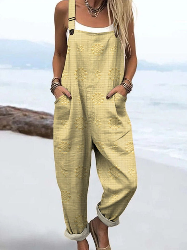 Stilfuld og komfortabel dame jumpsuit, velegnet til både hverdag og festlige lejligheder.