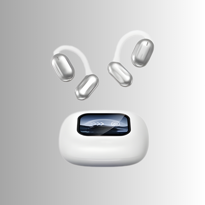 Trådløse in-ear AI oversætterhøretelefoner for øjeblikkelig sprogkommunikation overalt.